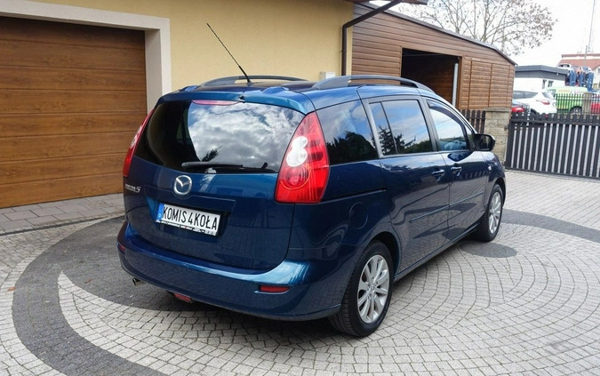 Mazda 5 cena 12900 przebieg: 152000, rok produkcji 2005 z Kłobuck małe 191